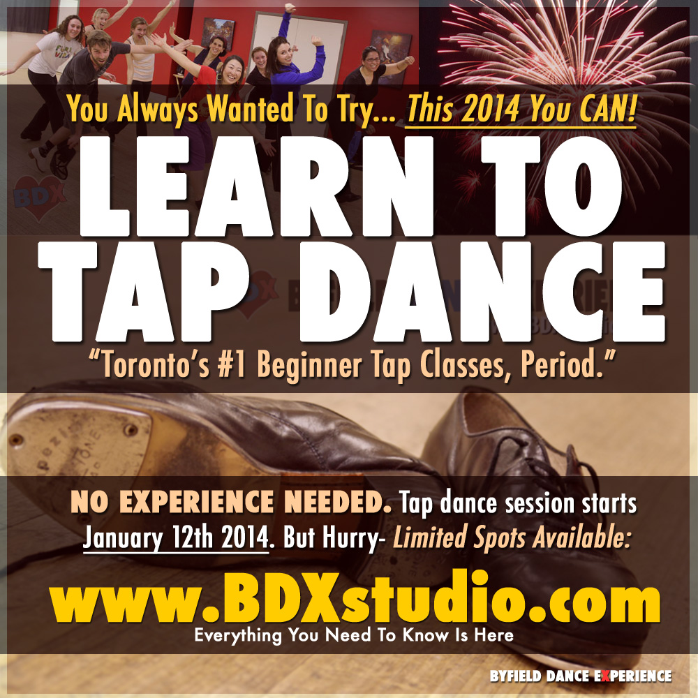Beginner tap dance Toronto 2014