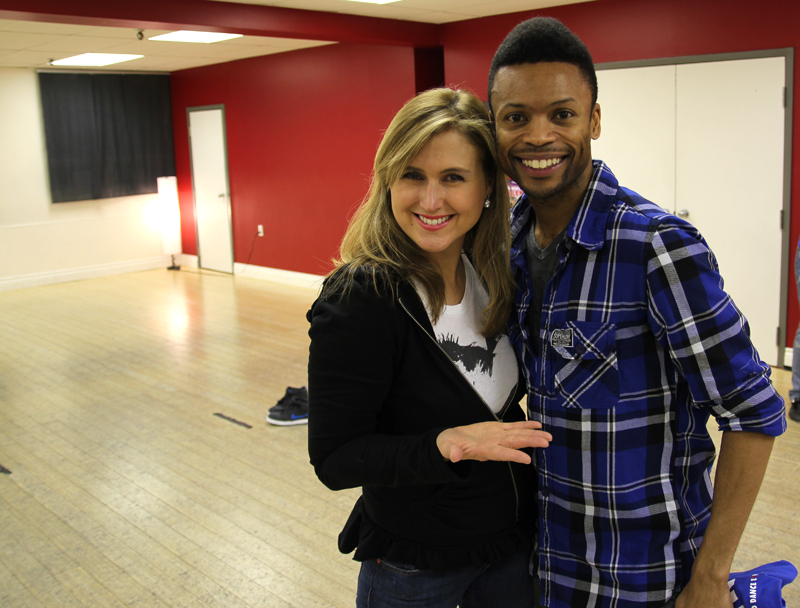 Shawn Byfield and Jennifer Valentyne at Byfield Dance Experience
