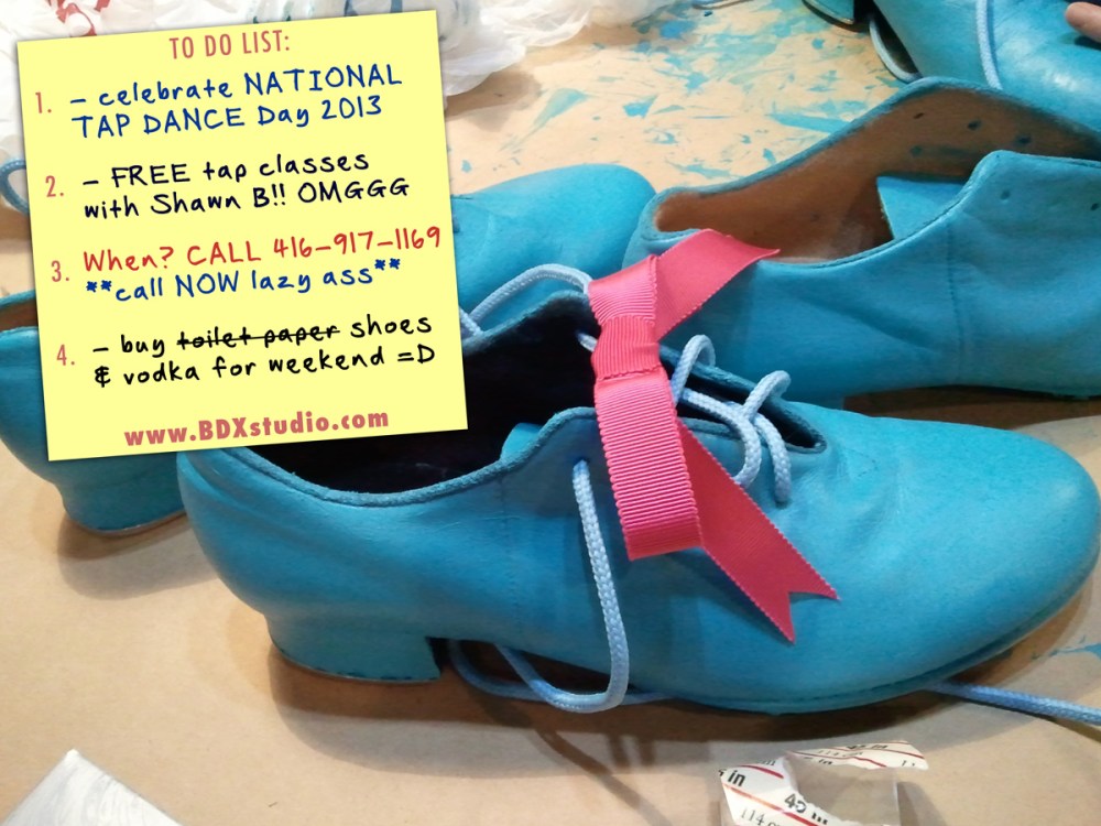 National Tap Dance Day in Toronto